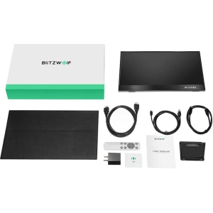 Wholesale Touchable Monitor BlitzWolf BW-PCM3 15.6-inch (black) - BLZ460BLK - {ean13} - Hurt
