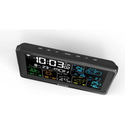 Stacja pogody Wi-Fi Blitzwolf BW-WS04 (czarna)