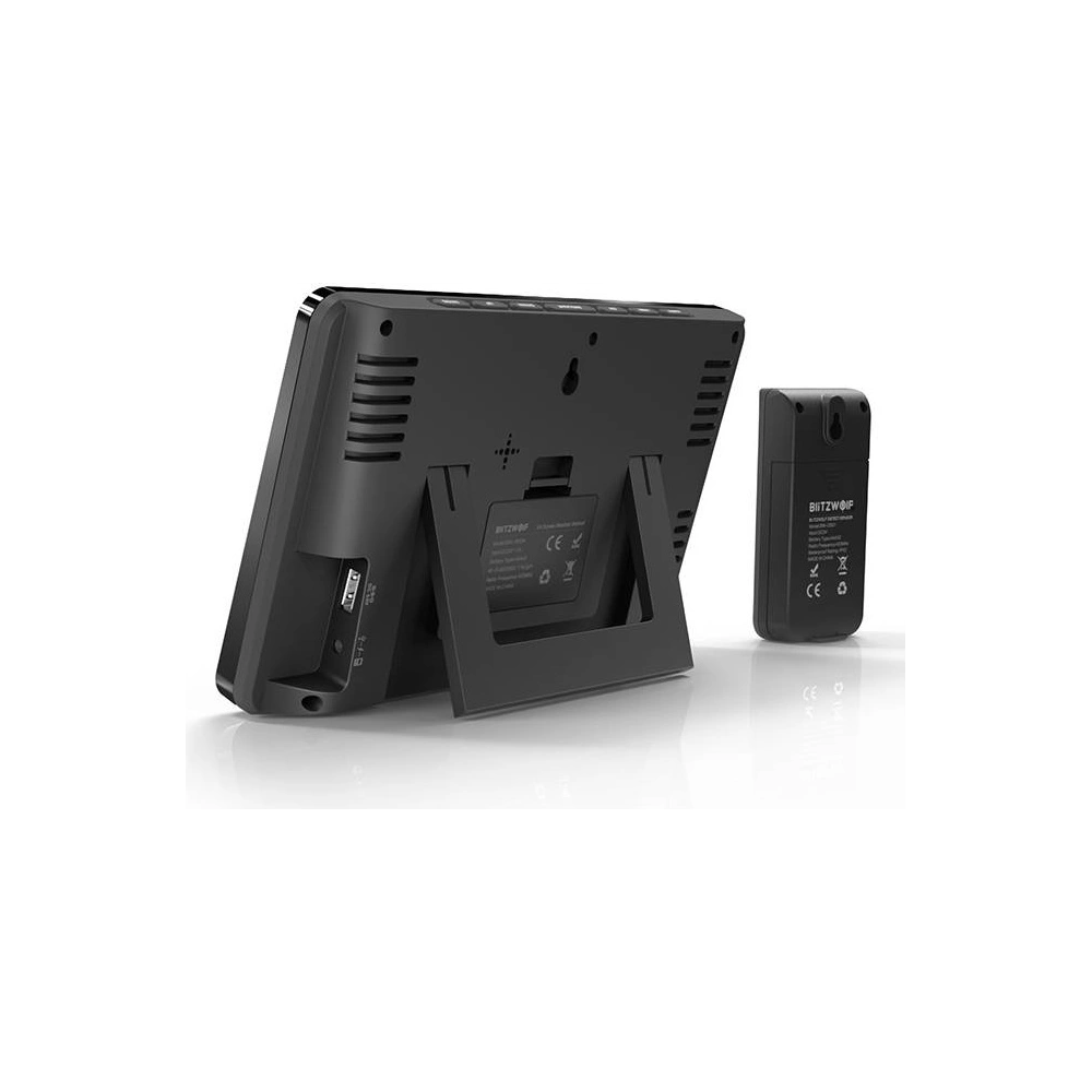 Hurtownia GSM - Wi-Fi meteorologická stanice Blitzwolf BW-WS04 (černá) - BLZ464BLK - {ean13} - Hurt