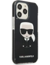 Hurtownia GSM - Etui Karl Lagerfeld KLHCP13LTPEIKK Apple iPhone 13 Pro hardcase černý/black Iconik Karl - KLD881BLK - {ean13} - Hurt