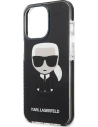 Wholesale Karl Lagerfeld KLHCP13LTPEIKK Apple iPhone 13 Pro hardcase black Iconik Karl - KLD881BLK - {ean13} - Hurt