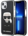 Etui Karl Lagerfeld KLHCP13MTPEIKK Apple iPhone 13 hardcase czarny/black Iconik Karl