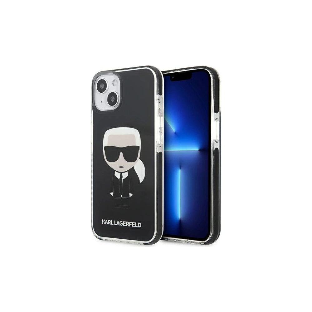 Hurtownia GSM - Etui Karl Lagerfeld KLHCP13MTPEIKK Apple iPhone 13 hardcase czarny/black Iconik Karl - KLD882BLK - {ean13} - Hurt