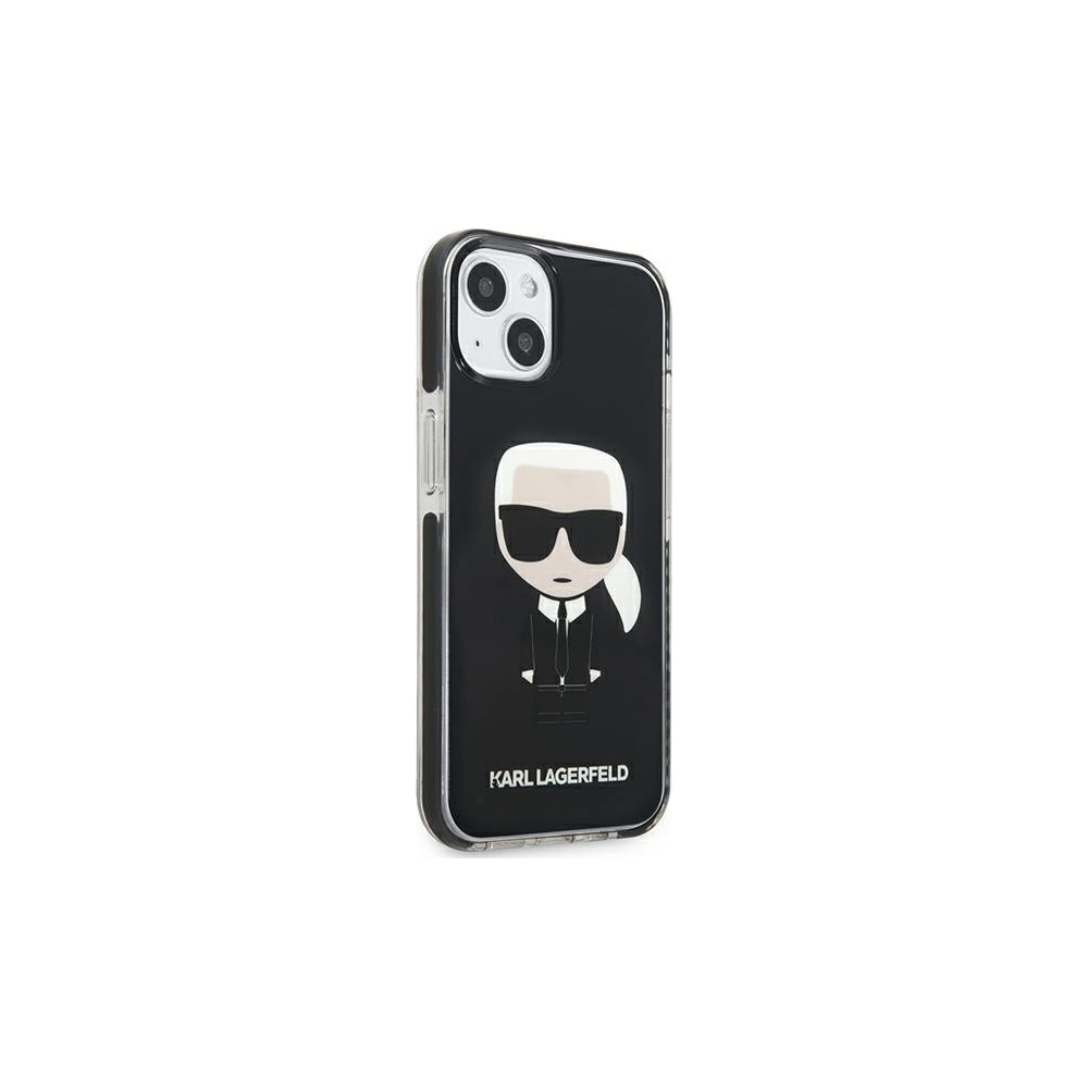 Hurtownia GSM - Etui Karl Lagerfeld KLHCP13MTPEIKK Apple iPhone 13 hardcase černý/black Iconik Karl - KLD882BLK - {ean13} - Hurt