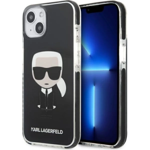 Hurtownia GSM - Case Karl Lagerfeld KLHCP13STPEIKK Apple iPhone 13 mini Hardcase schwarz/black Iconik Karl - KLD883BLK - {ean13} - Hurt