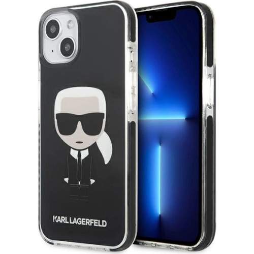 Etui Karl Lagerfeld KLHCP13STPEIKK Apple iPhone 13 mini hardcase czarny/black Iconik Karl