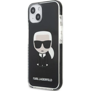 Hurtownia GSM - Case Karl Lagerfeld KLHCP13STPEIKK Apple iPhone 13 mini Hardcase schwarz/black Iconik Karl - KLD883BLK - {ean13} - Hurt