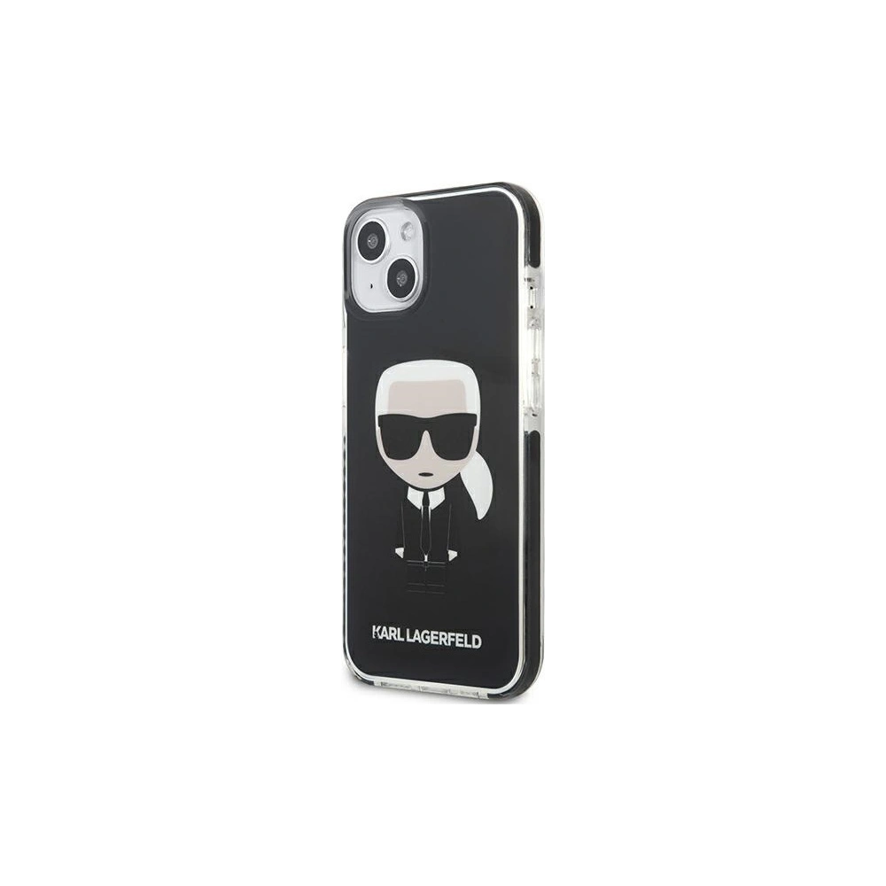 Hurtownia GSM - Etui Karl Lagerfeld KLHCP13STPEIKK Apple iPhone 13 mini hardcase czarny/black Iconik Karl - KLD883BLK - {ean13} - Hurt