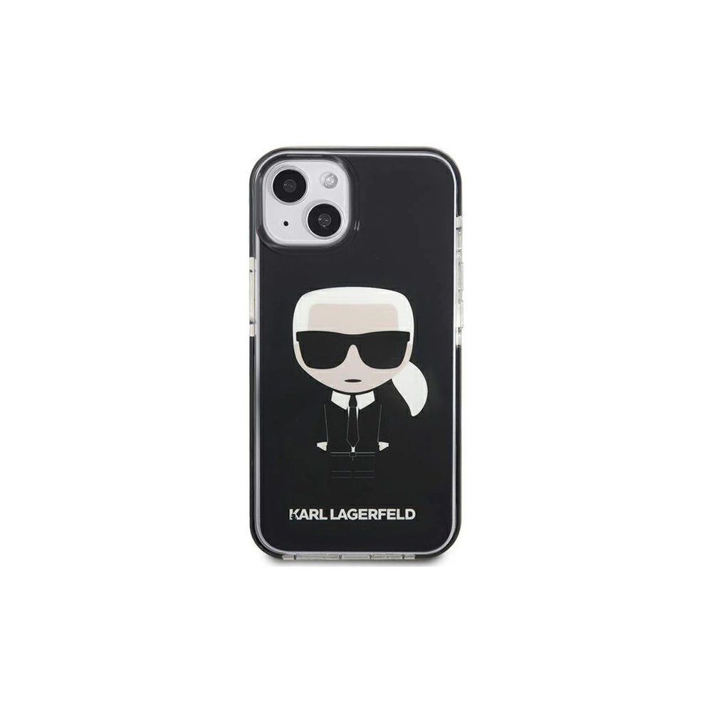 Hurtownia GSM - Etui Karl Lagerfeld KLHCP13STPEIKK Apple iPhone 13 mini hardcase czarny/black Iconik Karl - KLD883BLK - {ean13} - Hurt