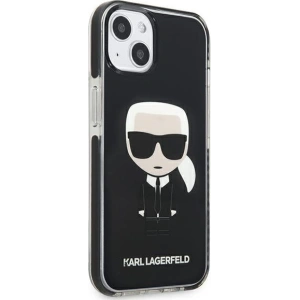 Hurtownia GSM - Case Karl Lagerfeld KLHCP13STPEIKK Apple iPhone 13 mini Hardcase schwarz/black Iconik Karl - KLD883BLK - {ean13} - Hurt