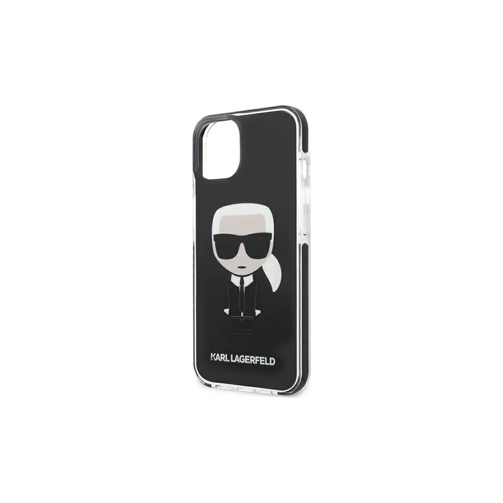 Hurtownia GSM - Etui Karl Lagerfeld KLHCP13STPEIKK Apple iPhone 13 mini hardcase czarny/black Iconik Karl - KLD883BLK - {ean13} - Hurt