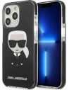 Etui Karl Lagerfeld KLHCP13XTPEIKK Apple iPhone 13 Pro Max hardcase czarny/black Iconik Karl