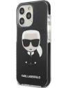 Wholesale Karl Lagerfeld KLHCP13XTPEIKK Apple iPhone 13 Pro Max hardcase black Iconik Karl - KLD884BLK - {ean13} - Hurt