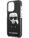 Wholesale Karl Lagerfeld KLHCP13XTPEIKK Apple iPhone 13 Pro Max hardcase black Iconik Karl - KLD884BLK - {ean13} - Hurt
