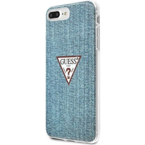 Hurtownia GSM - Case Guess GUHCI8LPCUJULLB Apple iPhone 8/7 Plus blau/light blue hardcase Jeans Collection - GUE1653BLU - {ean13} - Hurt