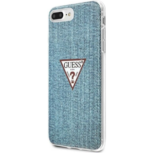 Etui Guess GUHCI8LPCUJULLB Apple iPhone 8/7 Plus niebieski/light blue hardcase Jeans Collection