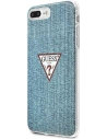 Hurtownia GSM - Case Guess GUHCI8LPCUJULLB Apple iPhone 8/7 Plus blau/light blue hardcase Jeans Collection - GUE1653BLU - {ean13} - Hurt