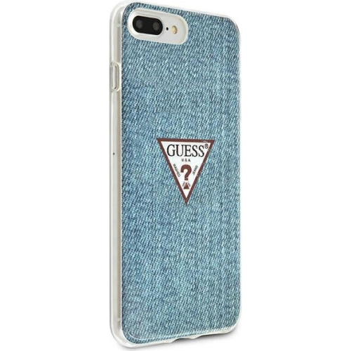 Etui Guess GUHCI8LPCUJULLB Apple iPhone 8/7 Plus niebieski/light blue hardcase Jeans Collection