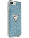 Wholesale Guess GUHCI8LPCUJULLB Apple iPhone 8/7 Plus light blue hardcase Jeans Collection - GUE1653BLU - {ean13} - Hurt