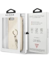 Hurtownia GSM - Case Guess GUHCI8LRSSABE Apple iPhone 8/7 Plus beige hartes Saffiano-Gehäuse mit Ringständer - GUE1654BEI - {ean13} - Hurt