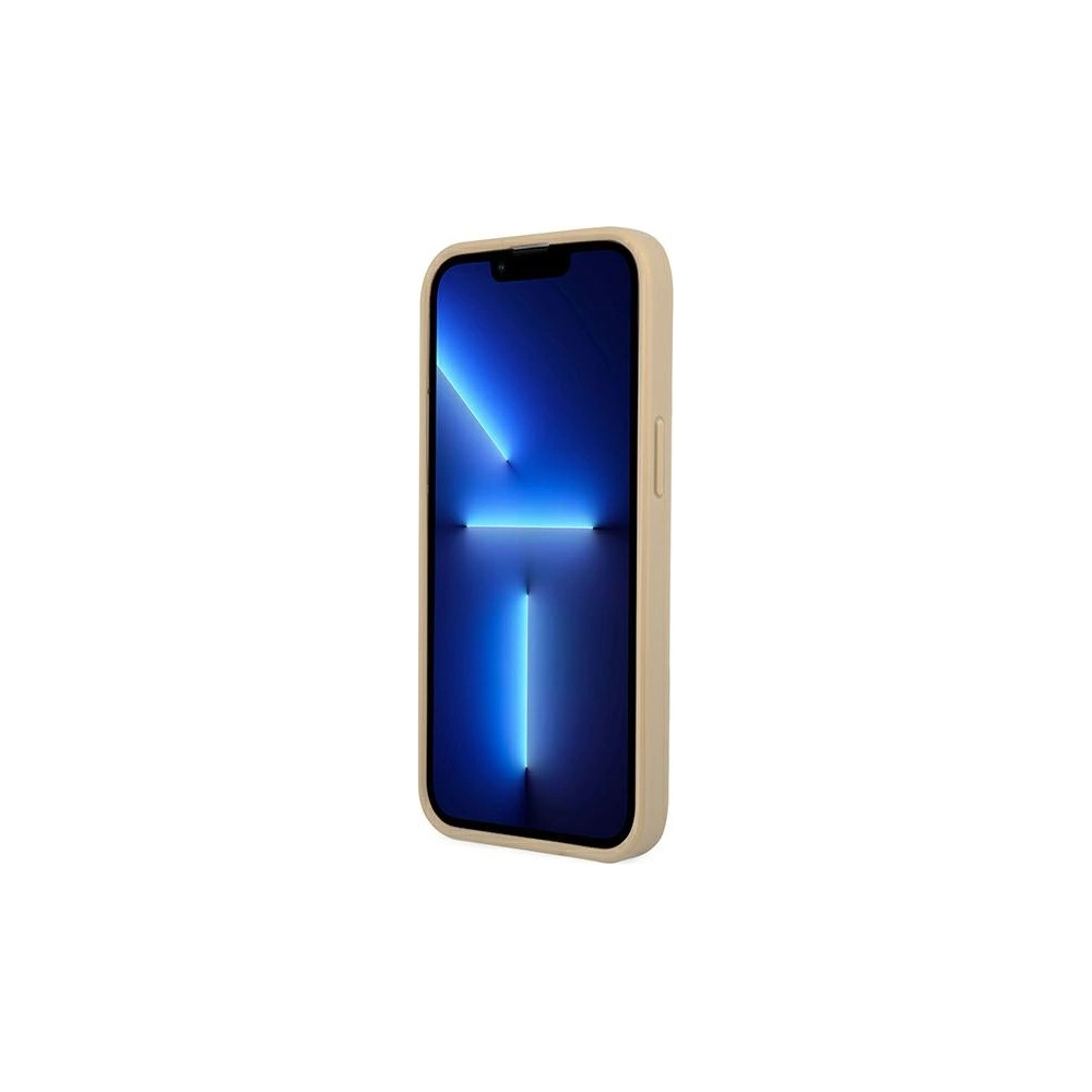 Hurtownia GSM - Etui Guess GUHCP13LPSATLE Apple iPhone 13 Pro beżowy/beige hardcase Saffiano Triangle Logo - GUE1655BEI - {ean13} - Hurt