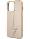 Hurtownia GSM - Etui Guess GUHCP13LPSATLE Apple iPhone 13 Pro beżowy/beige hardcase Saffiano Triangle Logo - GUE1655BEI - {ean13} - Hurt