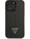 Hurtownia GSM - Etui Guess GUHCP13LPSATLK Apple iPhone 13 Pro czarny/black hardcase Saffiano Triangle Logo - GUE1656BLK - {ean13} - Hurt