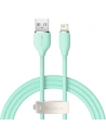 Kabel USB do Lightning Baseus Jelly, 2.4A, 1,2m (zielony)
