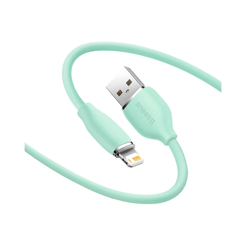 Wholesale Baseus Jelly cable USB to Lightning, 2.4A, 1,2m (green) - BSU3123GRN - {ean13} - Hurt