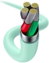 Hurtownia GSM - Kabel USB do Lightning Baseus Jelly, 2.4A, 1,2m (zielony) - BSU3123GRN - {ean13} - Hurt