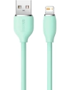 Hurtownia GSM - Kabel USB do Lightning Baseus Jelly, 2.4A, 1,2m (zielony) - BSU3123GRN - {ean13} - Hurt