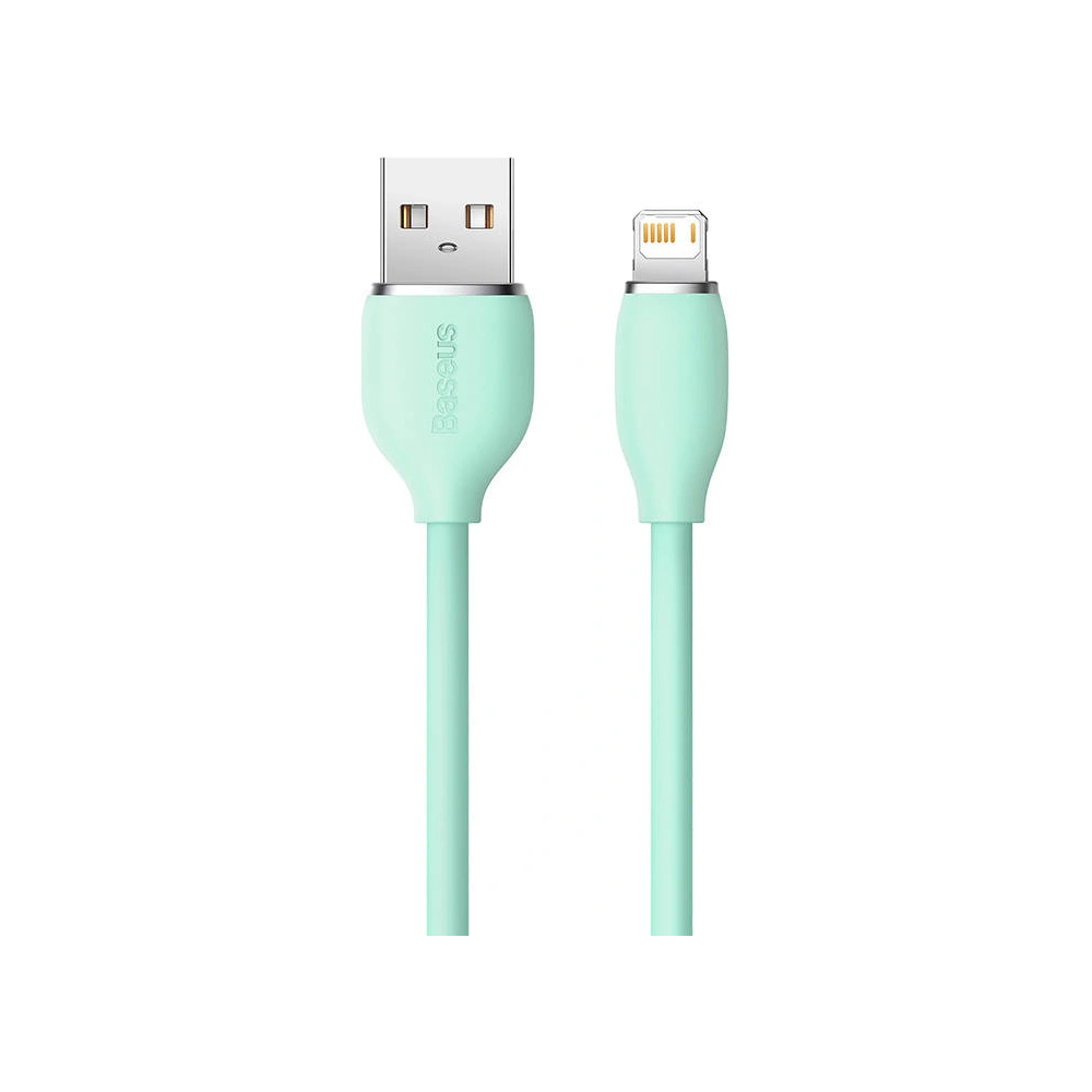 Hurtownia GSM - Kabel USB do Lightning Baseus Jelly, 2.4A, 1,2m (zielony) - BSU3123GRN - {ean13} - Hurt