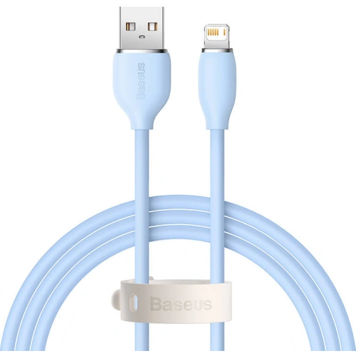 Kabel USB do Lightning Baseus Jelly, 2.4A, 2m (niebieski)