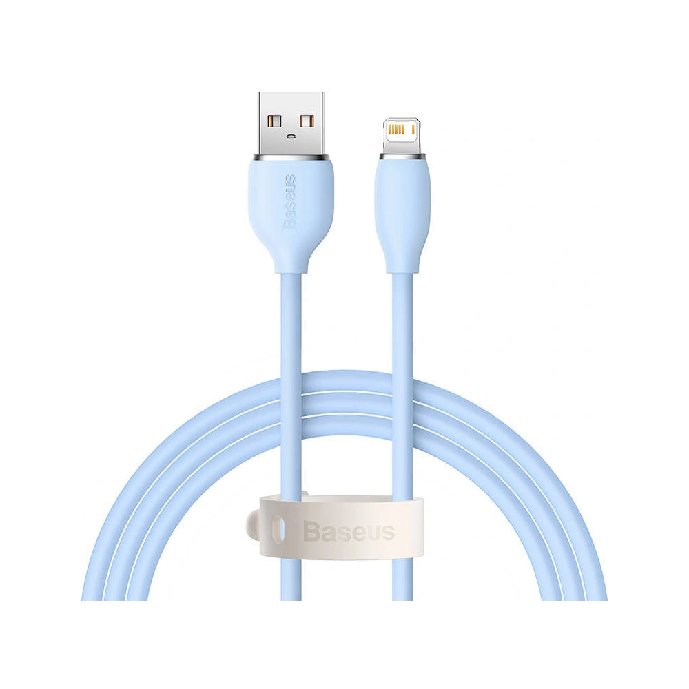 Hurtownia GSM - Kabel USB do Lightning Baseus Jelly, 2.4A, 2m (niebieski) - BSU3125BLU - {ean13} - Hurt