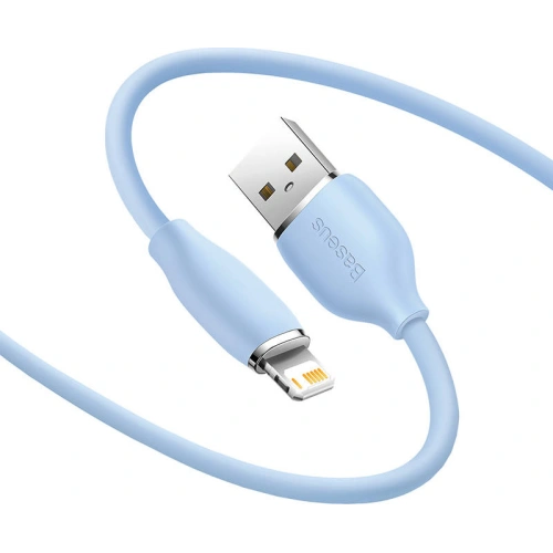 Kabel USB do Lightning Baseus Jelly, 2.4A, 2m (niebieski)