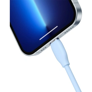 Kabel USB do Lightning Baseus Jelly, 2.4A, 2m (niebieski)