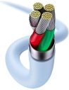 Hurtownia GSM - Kabel USB do Lightning Baseus Jelly, 2.4A, 2m (niebieski) - BSU3125BLU - {ean13} - Hurt