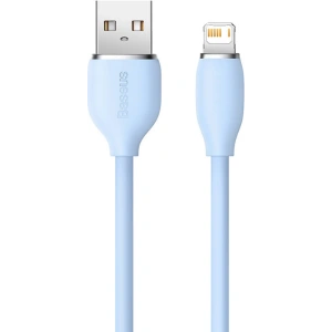 Kabel USB do Lightning Baseus Jelly, 2.4A, 2m (niebieski)