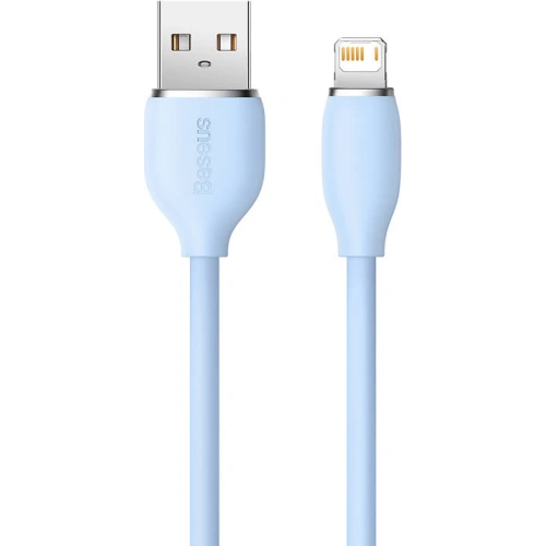 Kabel USB do Lightning Baseus Jelly, 2.4A, 2m (niebieski)