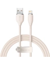 Kabel USB do Lightning Baseus Jelly, 2.4A, 2m (różowy)