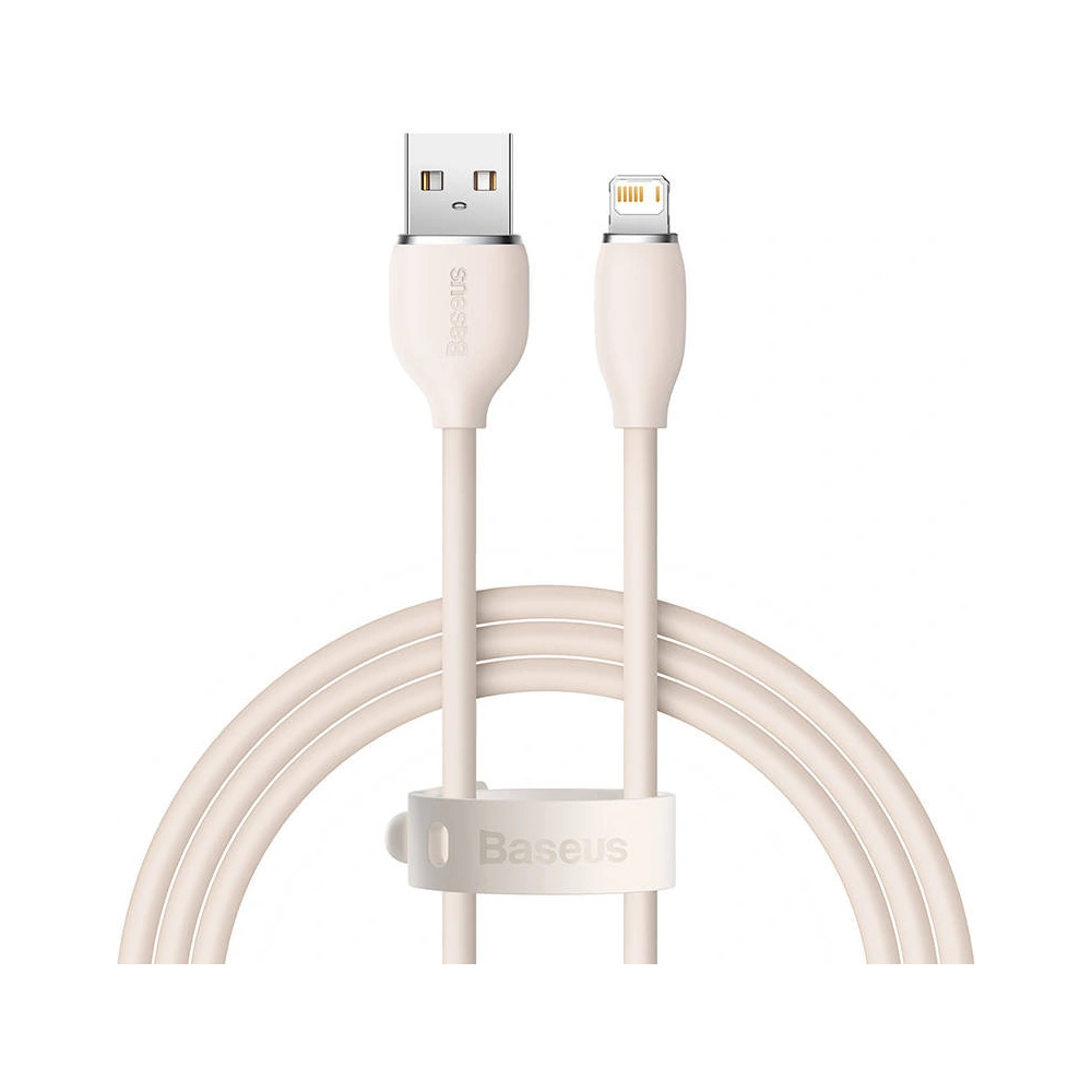 Hurtownia GSM - Kabel USB do Lightning Baseus Jelly, 2.4A, 2m (růžový) - BSU3127PNK - {ean13} - Hurt