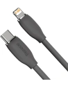 Hurtownia GSM - Kabel USB-C do Lightning Baseus Jelly, 20W, 1,2m (černý) - BSU3128BLK - {ean13} - Hurt