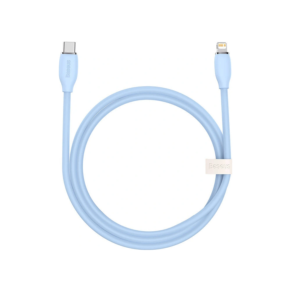 Wholesale Baseus Jelly USB-C/Lightning cable 20W, 1,2m (blue) - BSU3129BLU - {ean13} - Hurt