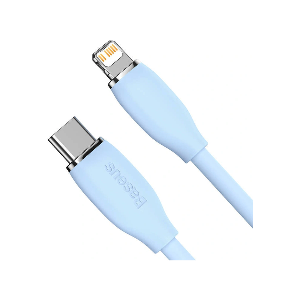 Wholesale Baseus Jelly USB-C/Lightning cable 20W, 1,2m (blue) - BSU3129BLU - {ean13} - Hurt