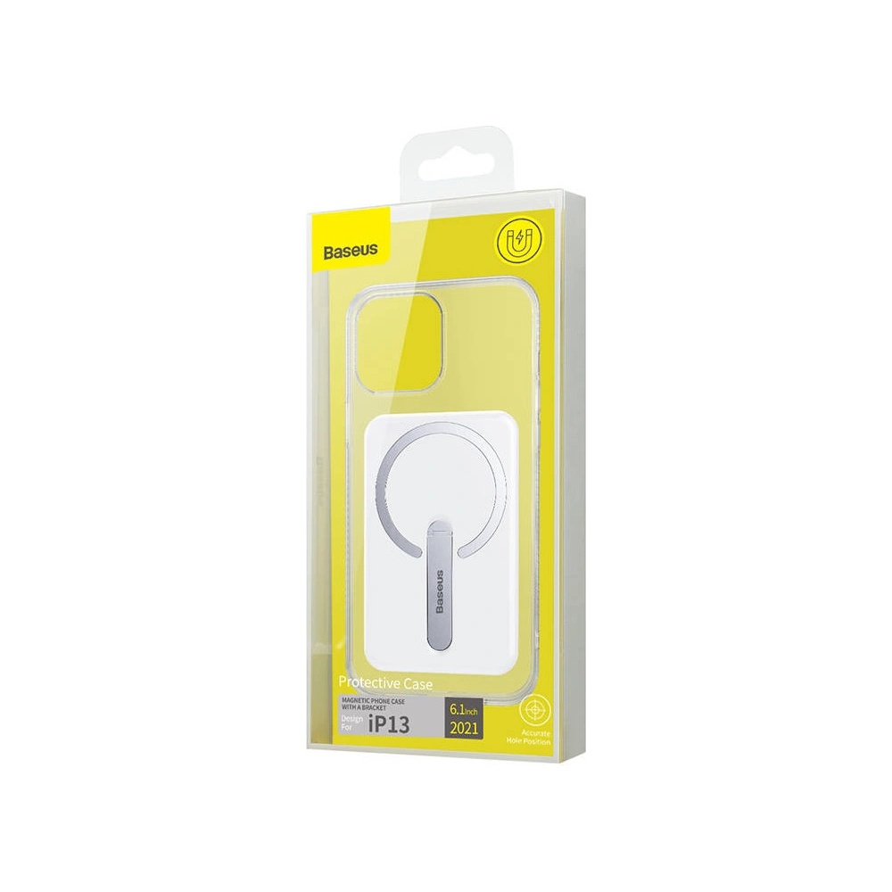 Hurtownia GSM - Etui Baseus Crystal Magnetic Apple iPhone 13 (przezroczyste) - BSU3130CL - {ean13} - Hurt