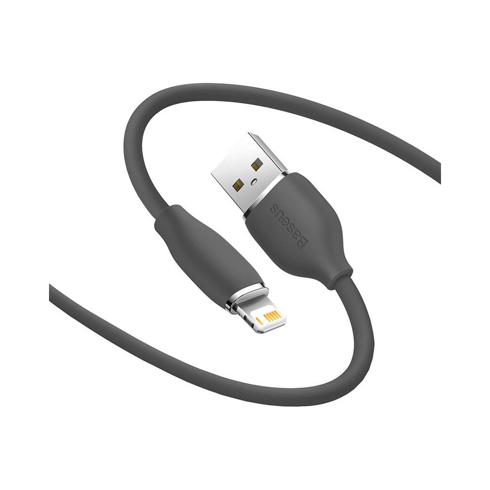 Hurtownia GSM - Kabel USB do Lightning Baseus Jelly, 2,4A 1,2m (černý) - BSU3133BLK - {ean13} - Hurt