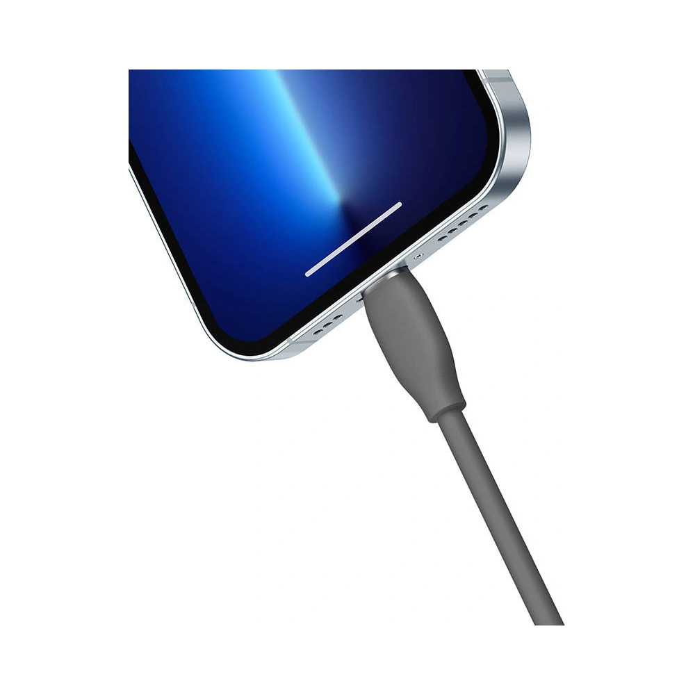 Hurtownia GSM - Kabel USB do Lightning Baseus Jelly, 2,4A 1,2m (černý) - BSU3133BLK - {ean13} - Hurt