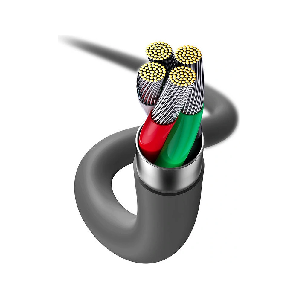Hurtownia GSM - Kabel USB do Lightning Baseus Jelly, 2,4A 1,2m (černý) - BSU3133BLK - {ean13} - Hurt