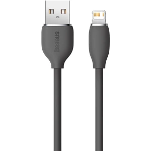 Hurtownia GSM - Kabel USB do Lightning Baseus Jelly, 2,4A 1,2m (czarny) - BSU3133BLK - {ean13} - Hurt