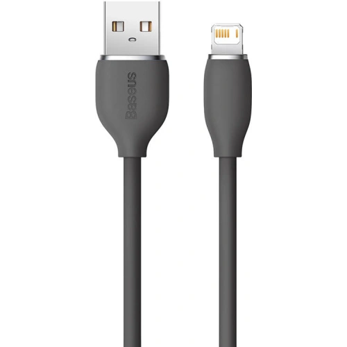 Kabel USB do Lightning Baseus Jelly, 2,4A 1,2m (czarny)